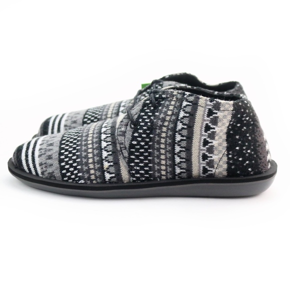 Sanuk Koda Chill Black Nordic Comfy Shoes NEW! main image 6